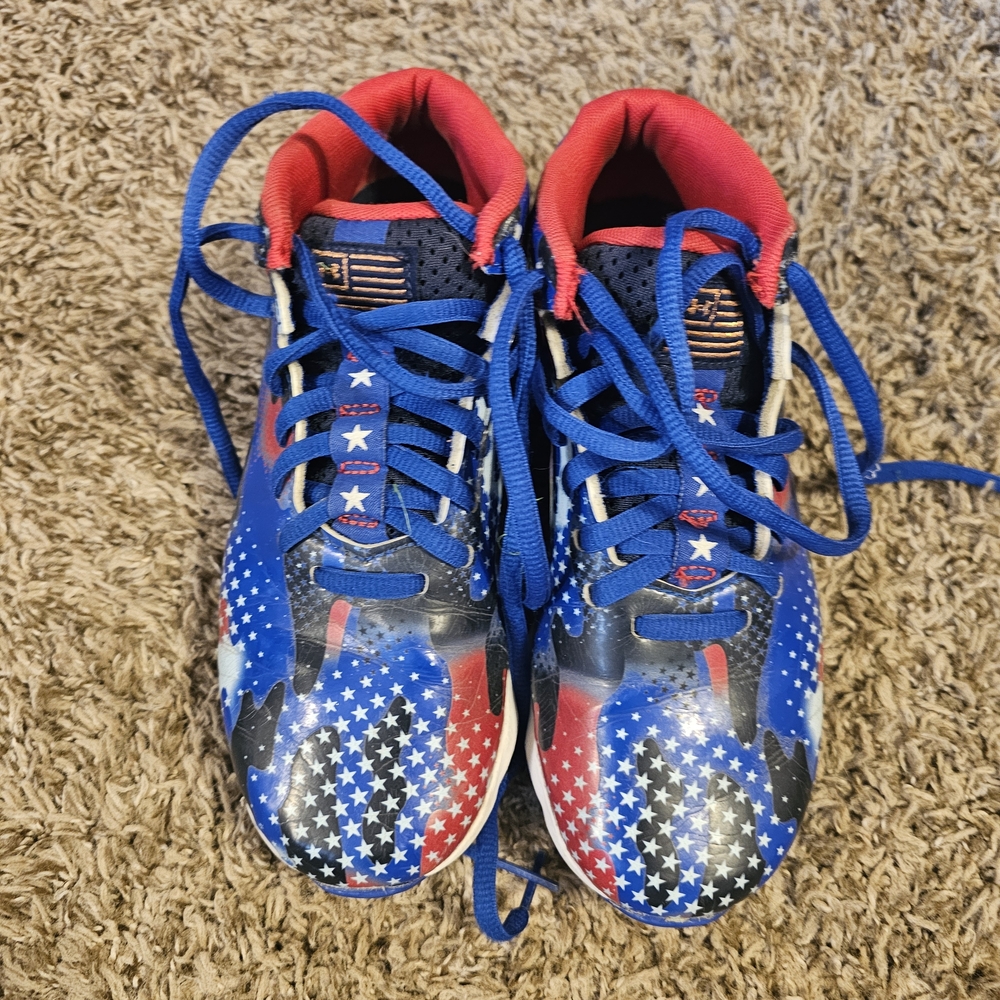 Patriotic Kids Shoes - Red, White, and Blue